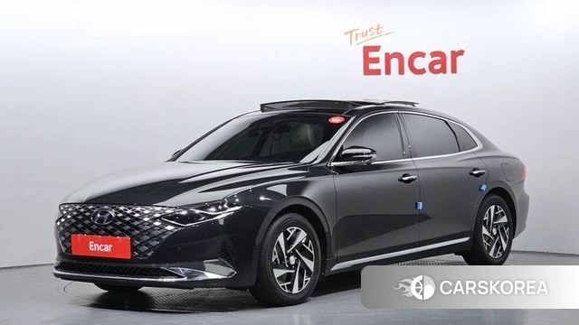 Hyundai The New Grandeur IG Hybrid 2021 Серый из Кореи