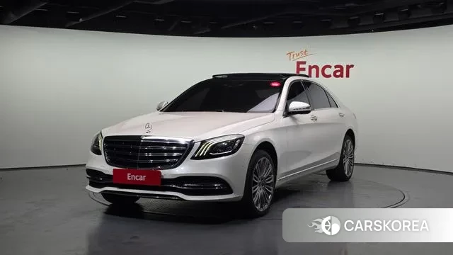 Mercedes-Benz S-Class W222 2018 Белый из Кореи