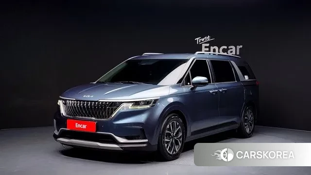 Kia Carnival 4th generation 2021 Синий из Кореи