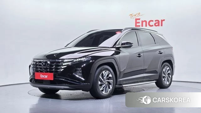 Hyundai Tucson Hybrid (NX4) 2020 Черный из Кореи
