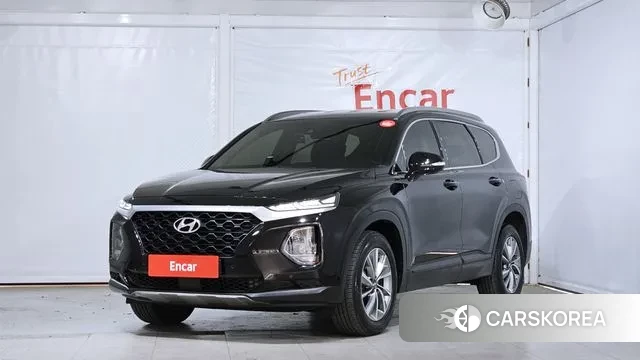 Hyundai Santa Fe TM 2018 Черный из Кореи