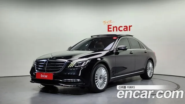 Mercedes-Benz S-Class W222 2019 Черный из Кореи