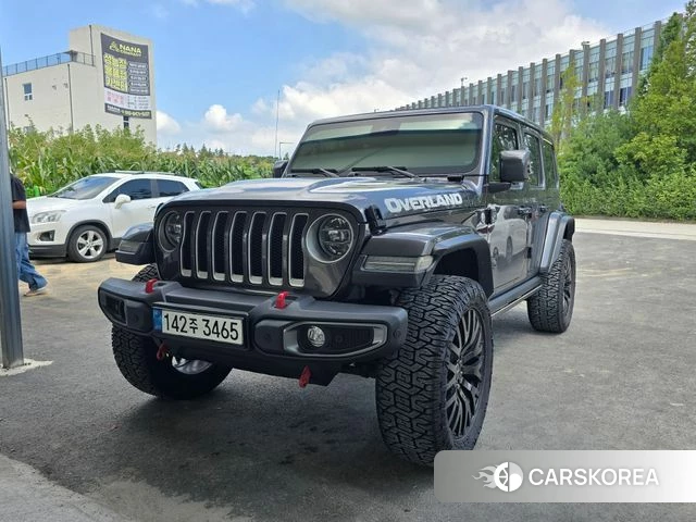 Jeep Wrangler (JL) 2021 Серый из Кореи