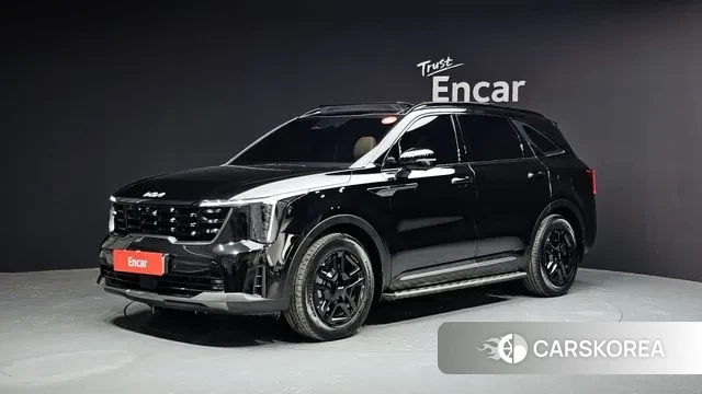 Kia The New Sorento 4th Generation 2024 Черный из Кореи