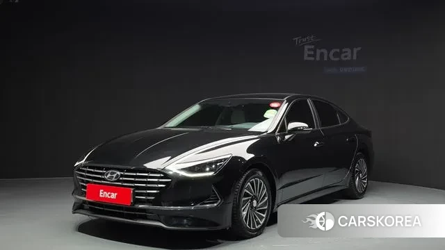 Hyundai Sonata Hybrid (DN8) 2021 Черный из Кореи
