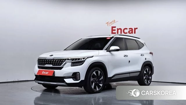 Kia Seltos 2021 Белый из Кореи