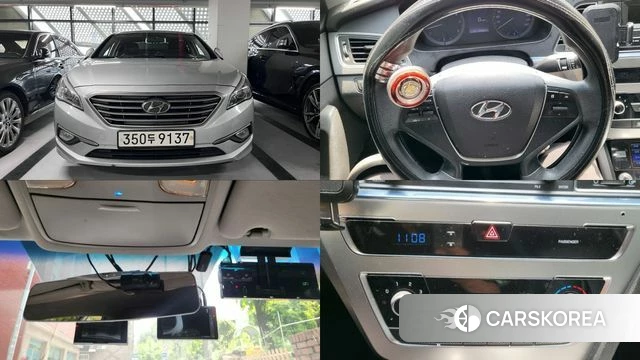 Hyundai LF Sonata 2018 Серебристо-серый из Кореи