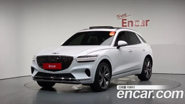 Genesis GV70 2021 Белый из Кореи