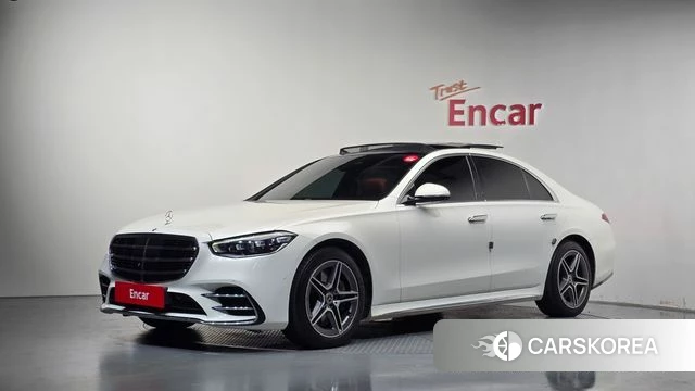 Mercedes-Benz S-Class W223 2022 Белый из Кореи