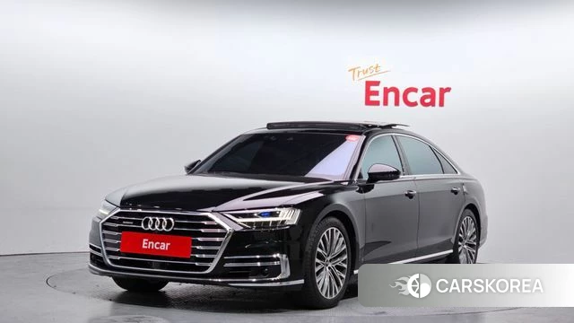 Audi A8 (D5) 2021 Черный из Кореи