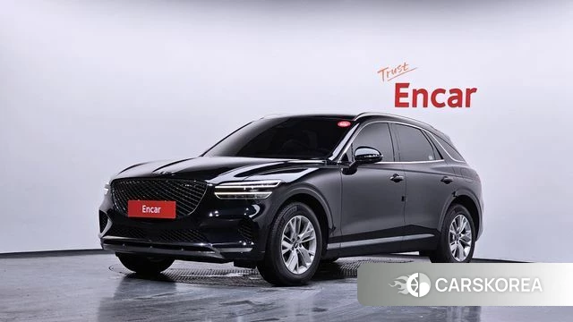Genesis GV70 2021 Черный из Кореи