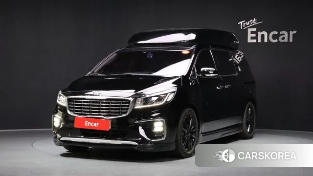 Kia The New Carnival 2019 Черный из Кореи