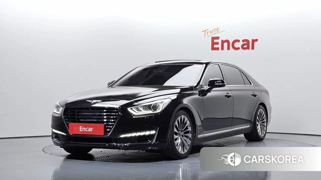 Genesis EQ900 2018 Черный из Кореи