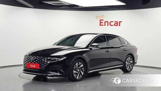 Hyundai The New Grandeur IG Hybrid 2022 Черный из Кореи
