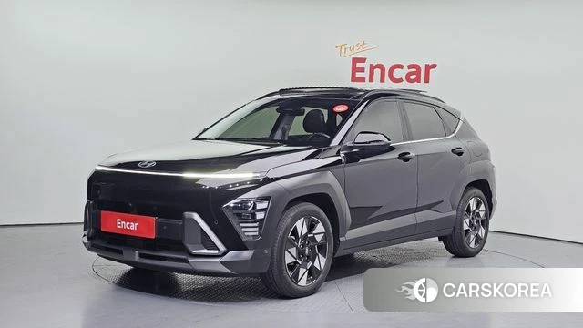 Hyundai Kona Hybrid (SX2) 2023 Черный из Кореи