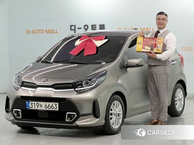 Kia Morning Urban (JA) 2021 Серый из Кореи