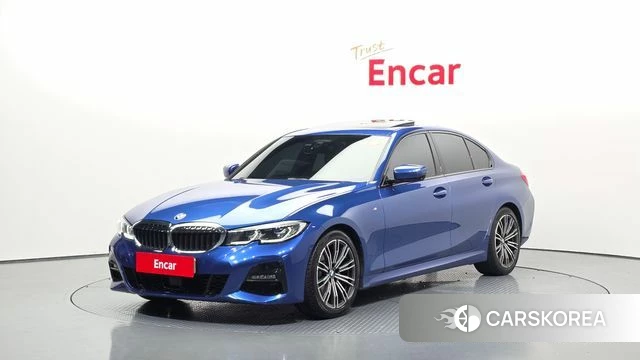 BMW 3 Series (G20) 2020 Синий из Кореи