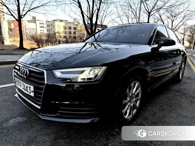 Audi A4 (B9) 2018 Черный из Кореи