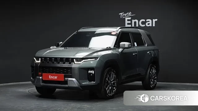 Ssangyong Torres 2023 Зеленый из Кореи