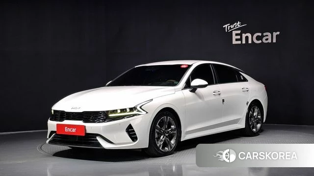 Kia K5 Hybrid 3rd Generation 2022 Белый из Кореи