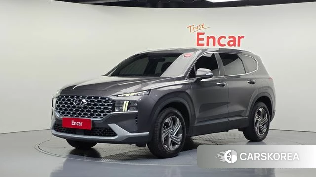 Hyundai The New Santa Fe 2021 Серый из Кореи