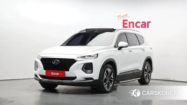 Hyundai Santa Fe TM 2018 Белый из Кореи