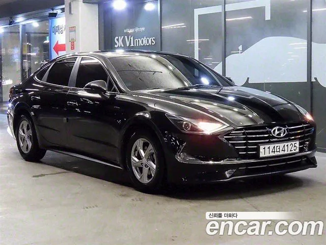 Hyundai Sonata (DN8) 2021 Черный из Кореи
