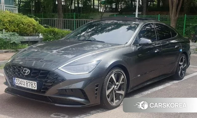 Hyundai Sonata (DN8) 2022 Серый из Кореи