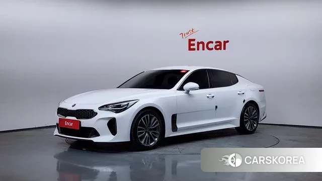 Kia Stinger 2018 Белый из Кореи