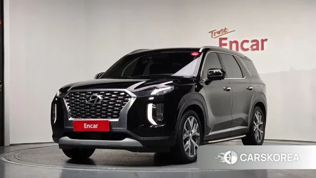 Hyundai Palisade 2021 Черный из Кореи