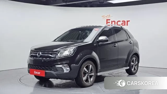 Ssangyong New Korando C 2018 Черный из Кореи