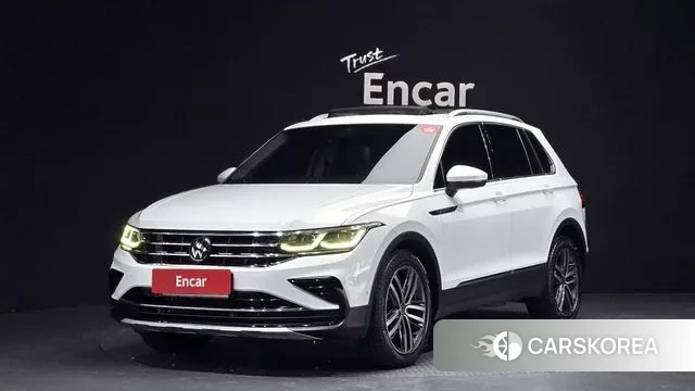 Volkswagen Tiguan second Generation 2023 Белый из Кореи
