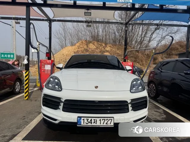 Porsche Cayenne (PO536) 2020 Белый из Кореи