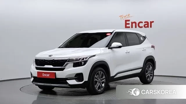 Kia Seltos 2021 Белый из Кореи