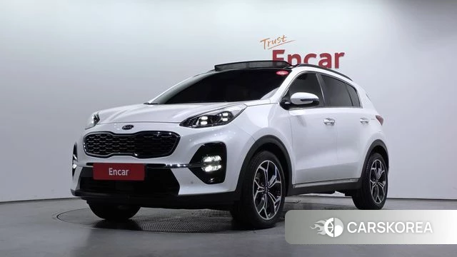 Kia Sportage The Bold 2020 Белый из Кореи