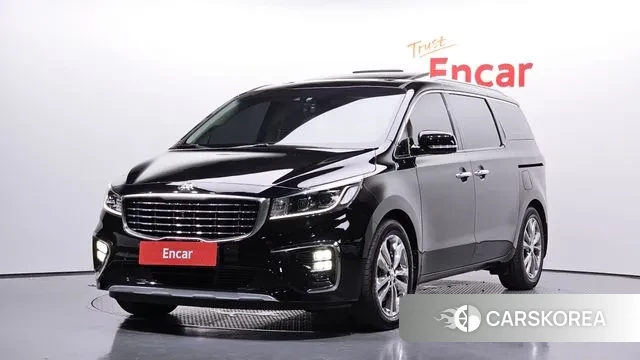 Kia The New Carnival 2018 Черный из Кореи