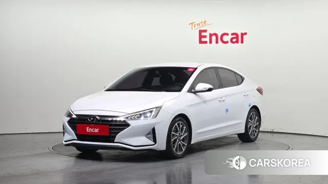 Hyundai The New Avante AD 2019 Белый из Кореи