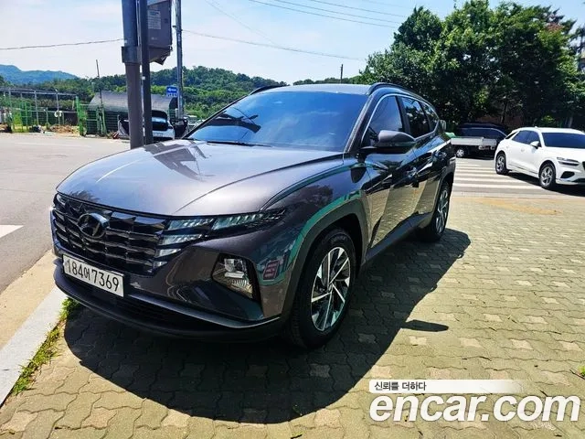 Hyundai Tucson Hybrid (NX4) 2021 Серый из Кореи