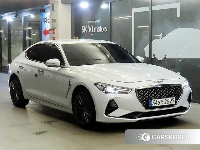 Genesis G70 2018 Белый из Кореи