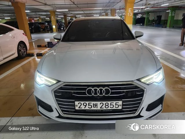 Audi A6 (C8) 2021 Белый из Кореи