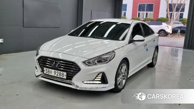 Hyundai Sonata New Rise 2018 Белый из Кореи