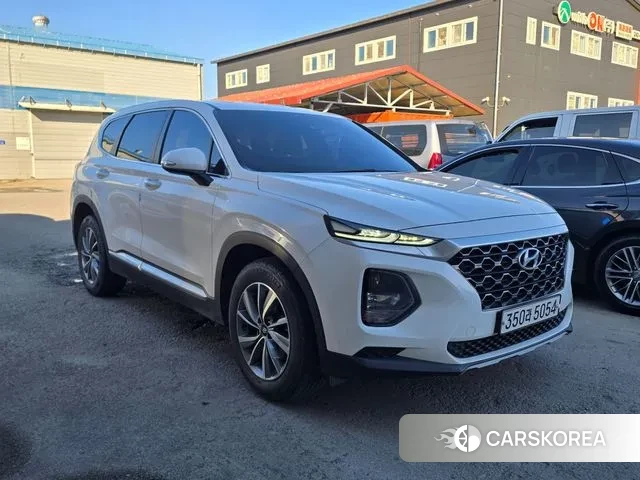 Hyundai Santa Fe TM 2019 Белый из Кореи