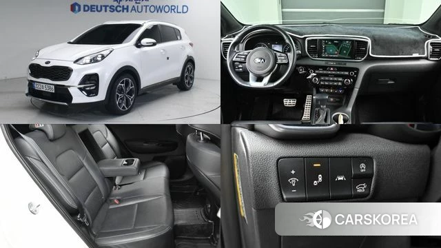 Kia Sportage The Bold 2019 Белый из Кореи