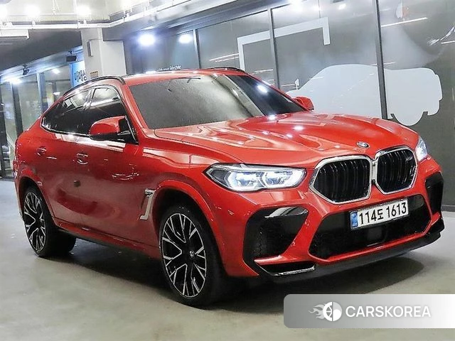 BMW X6M (G06) 2020 Красный из Кореи