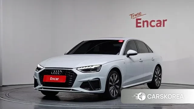 Audi A4 (B9) 2022 Белый из Кореи