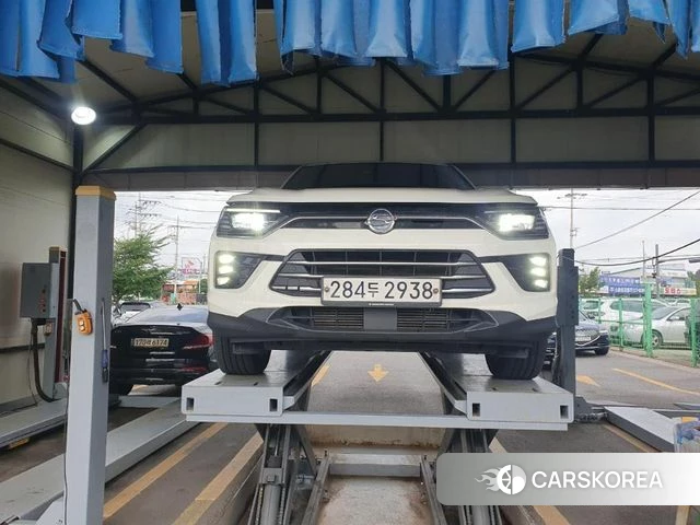 Ssangyong Beautiful Korando 2020 Белый из Кореи