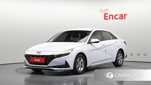 Hyundai Avante (CN7) 2020 Белый из Кореи