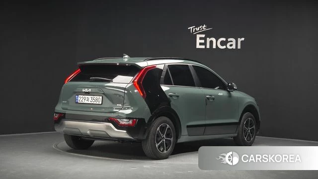 Kia Di Ol Nu Niro 2022 Зеленый из Кореи
