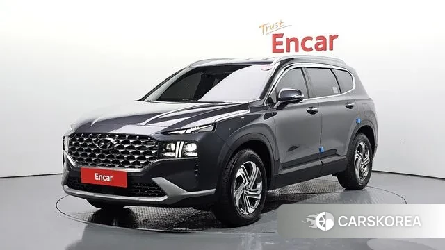 Hyundai The New Santa Fe 2022 Серый из Кореи