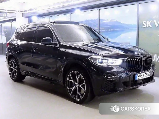 BMW X5 (G05) 2022 Черный из Кореи